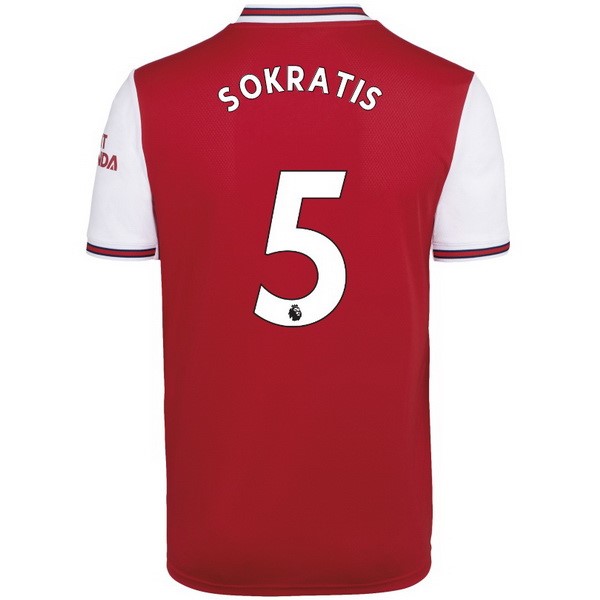 Camiseta Arsenal NO.5 Sokratis Primera equipo 2019-20 Rojo